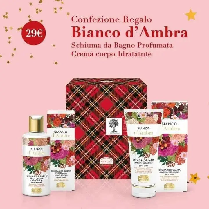 CONFEZIONE REGALO BIANCO d'AMBRA di HELAN.