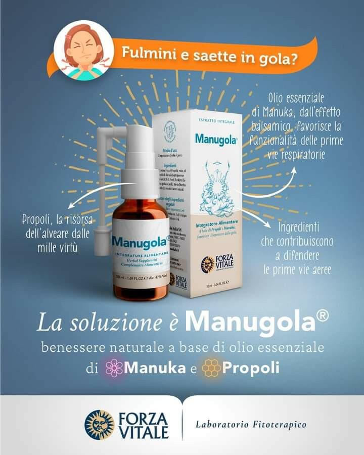MANUGOLA SPRAY - Erboristeria Il Mondo Alchemico