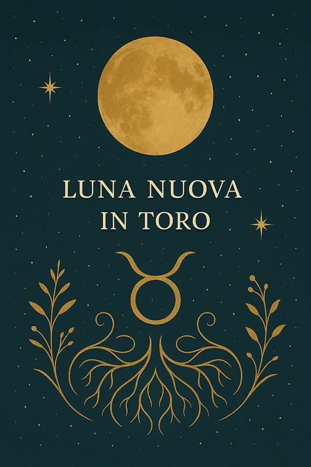 Luna Nuova in Toro 27 aprile 2025 radicamento e nuove fondamenta – Erboristeria Il Mondo Alchemico