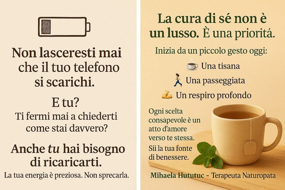 Ti prendi cura del tuo telefono...ma di TE?