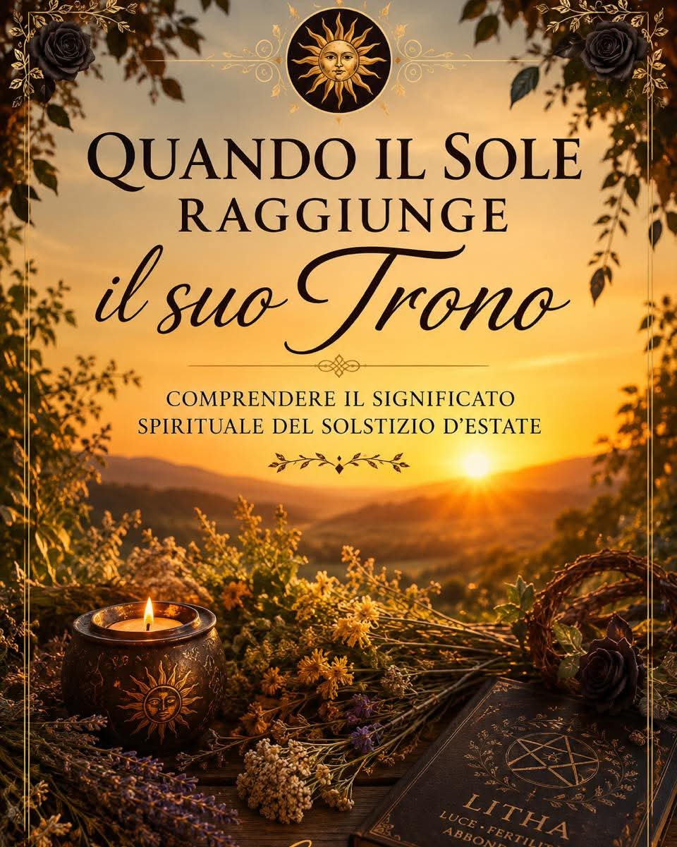 Quando il SOLE raggiunge il suo trono. Comprendere il significato spirituale del SOLSTIZIO d' ESTATE 2026