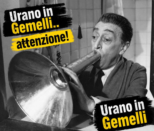 URANO in GEMELLI  dal 26/04/2026: la GRANDE SVOLTA EPOCALE