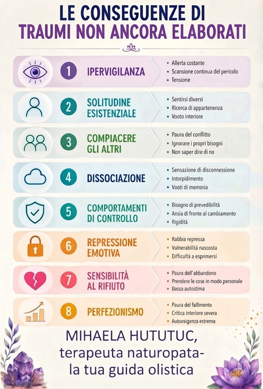 Le Conseguenze dei traumi non elaborati: come il Sistema Nervoso ci protegge