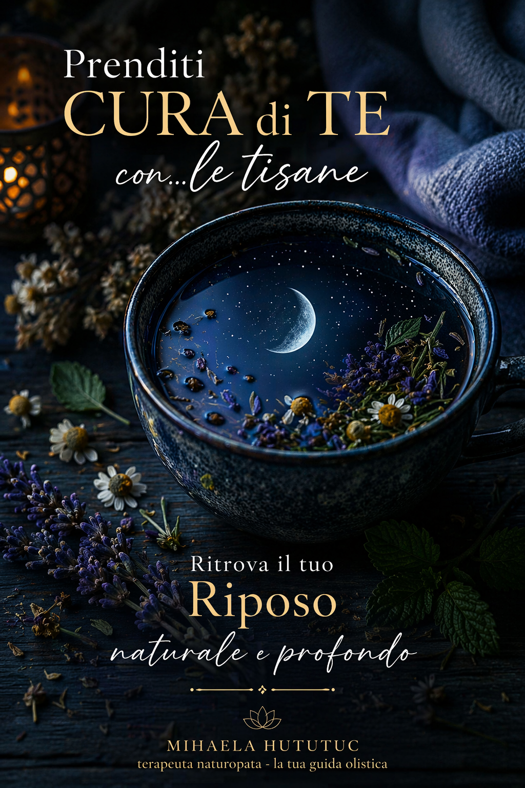 Prenditi CURA di TE con...le Tisane. Ritrova il Tuo riposo naturale e profondo.