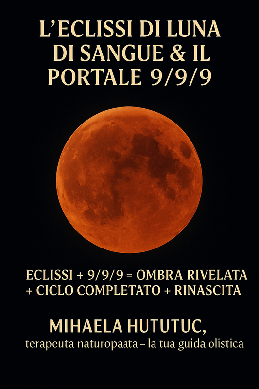 L' ECLISSI DI LUNA DI SANGUE & PORTALE 9/9/9
