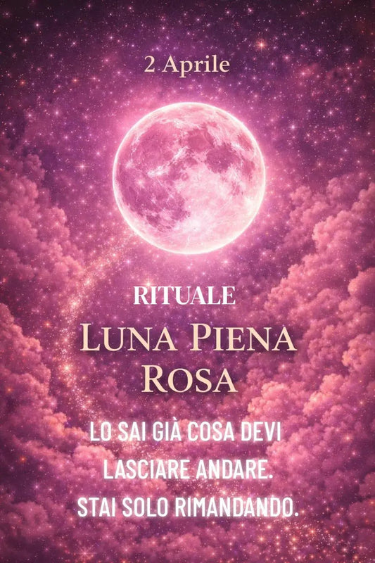 Sabato 4/04/2026 ore 13.30 Trovare equilibrio tra Spirito e Materia. La Celebrazione della LUNA PIENA in Bilancia e la Preparazione alla Pasqua