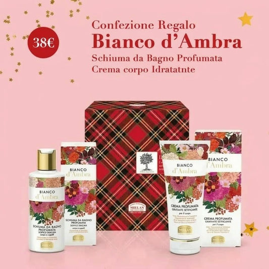 CONFEZIONE REGALO BIANCO d'AMBRA di HELAN.