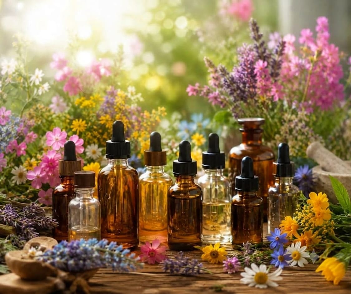 Preparazione Fiori di Bach e Cristalmantra Acque tibetane