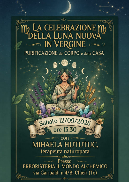 luna nuova vergine