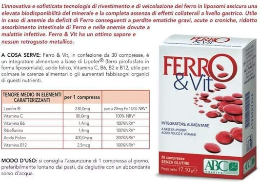Ferro& Vit integratore - Erboristeria Il Mondo Alchemico